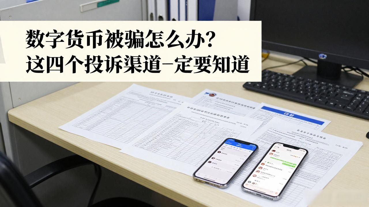 数字货币被骗怎么办？这四个投诉渠道一定要知道