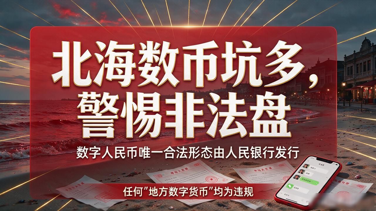 北海数币坑多，警惕非法盘