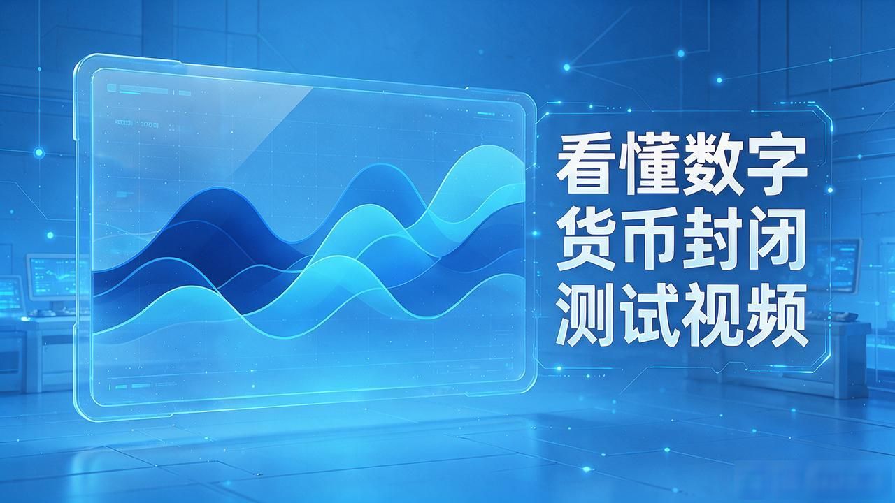 看懂数字货币封闭测试视频
