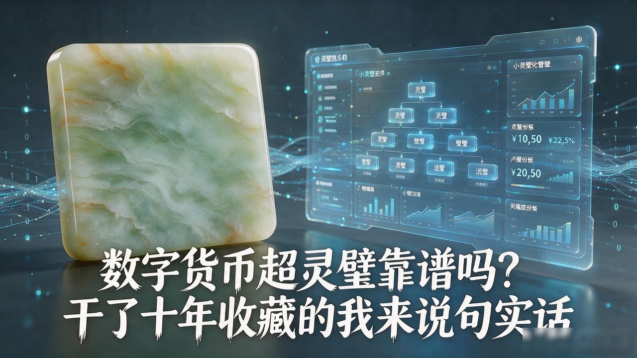 数字货币超灵璧靠谱吗？干了十年收藏的我来说句实话