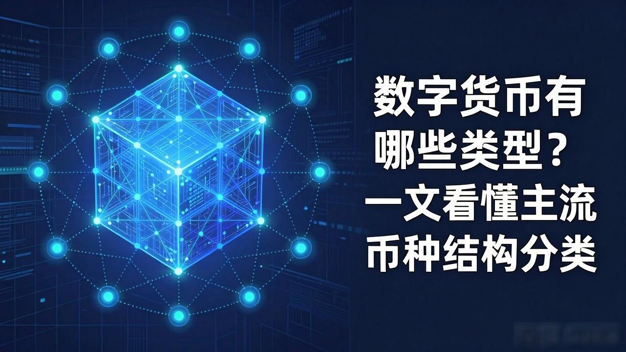 数字货币有哪些类型？一文看懂主流币种结构分类