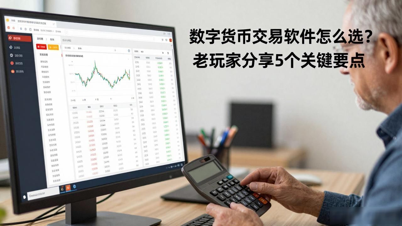 数字货币交易软件怎么选？老玩家分享5个关键要点