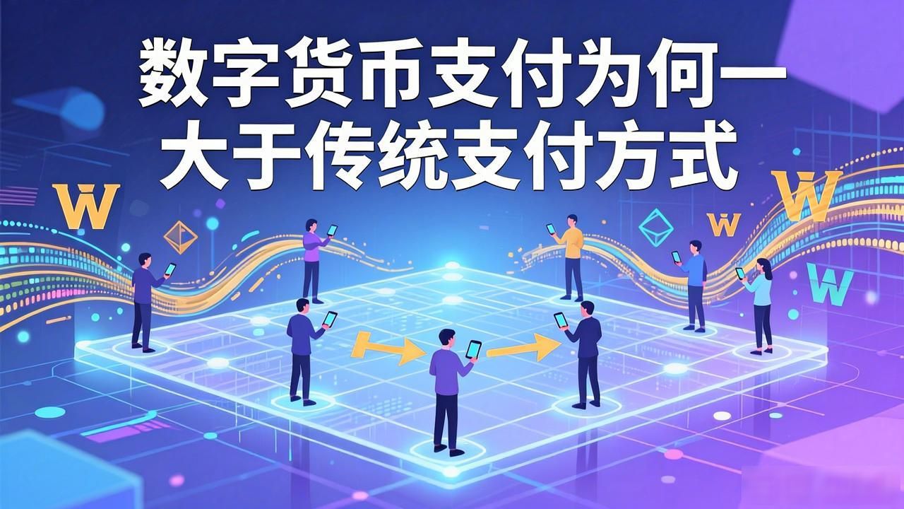数字货币支付为何大于传统支付方式
