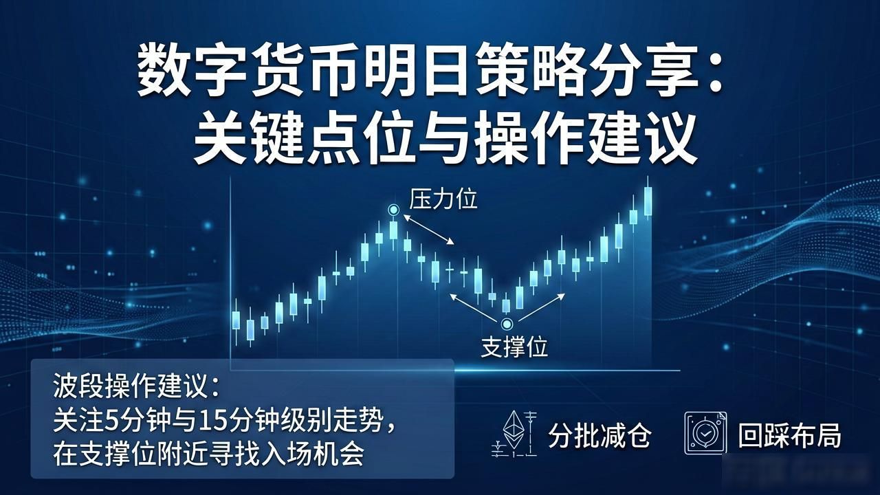 数字货币明日策略分享：关键点位与操作建议