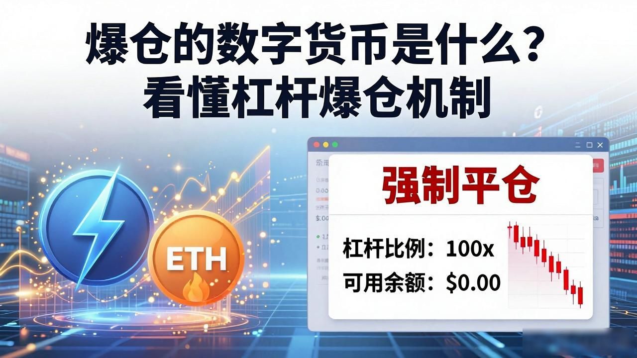 爆仓的数字货币是什么？看懂杠杆爆仓机制