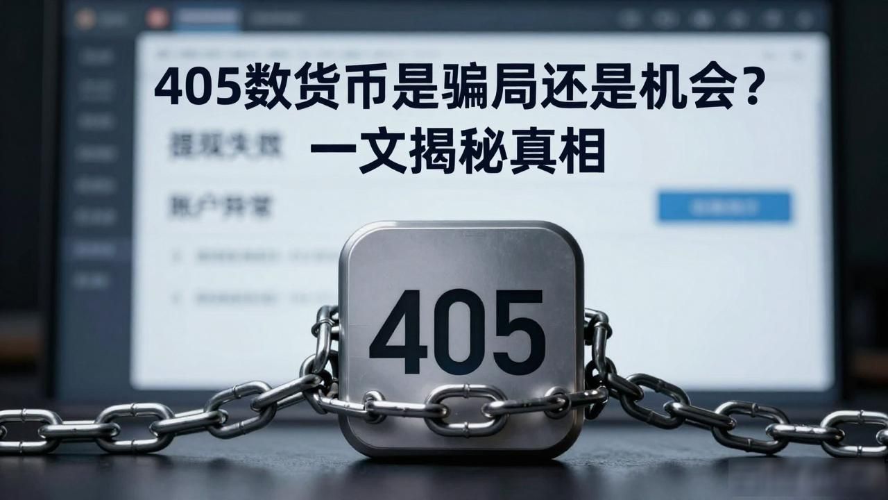 405数字货币是骗局还是机会？一文揭秘真相