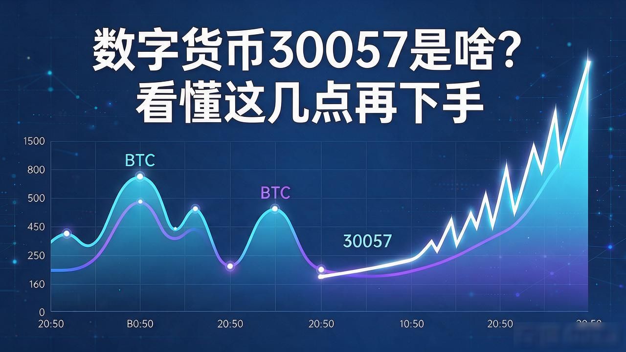 数字货币30057是啥？看懂这几点再下手