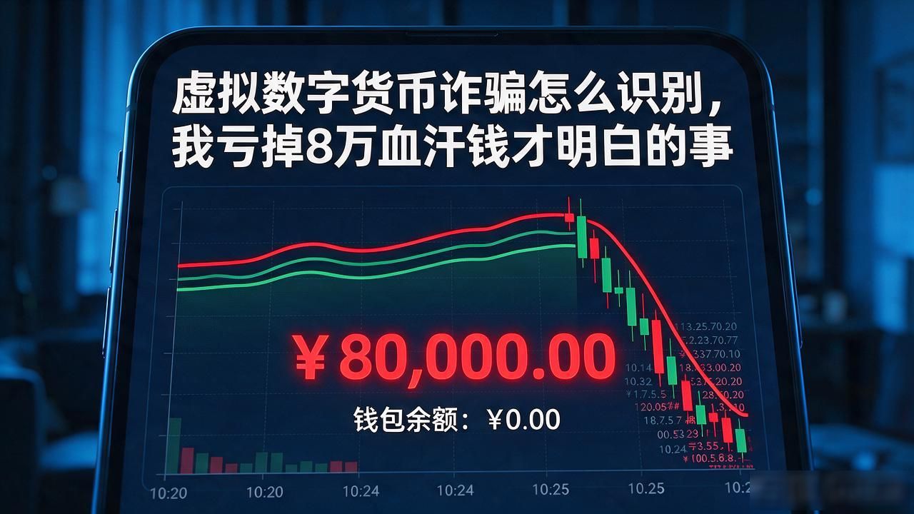 虚拟数字货币诈骗怎么识别，我亏掉8万血汗钱才明白的事