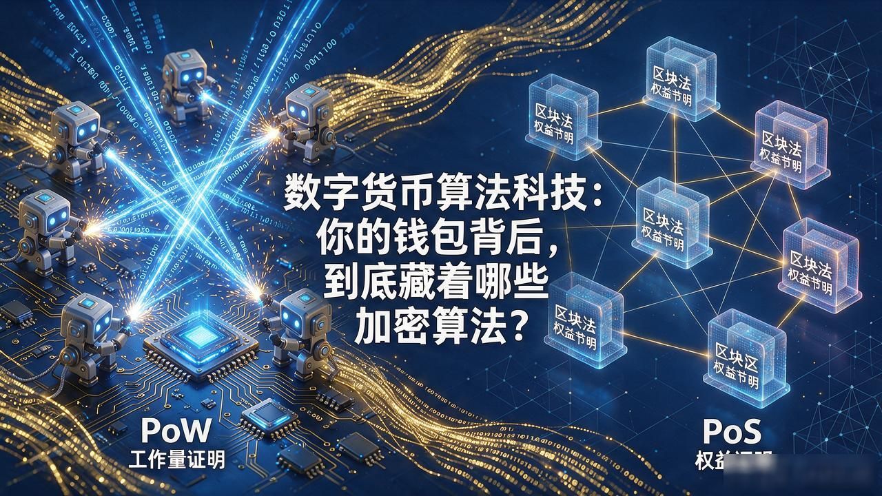 数字货币算法科技：你的钱包背后，到底藏着哪些加密算法