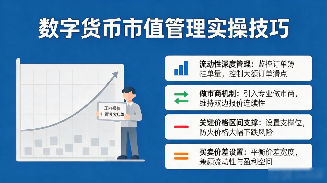 数字货币市值管理方案：实操技巧