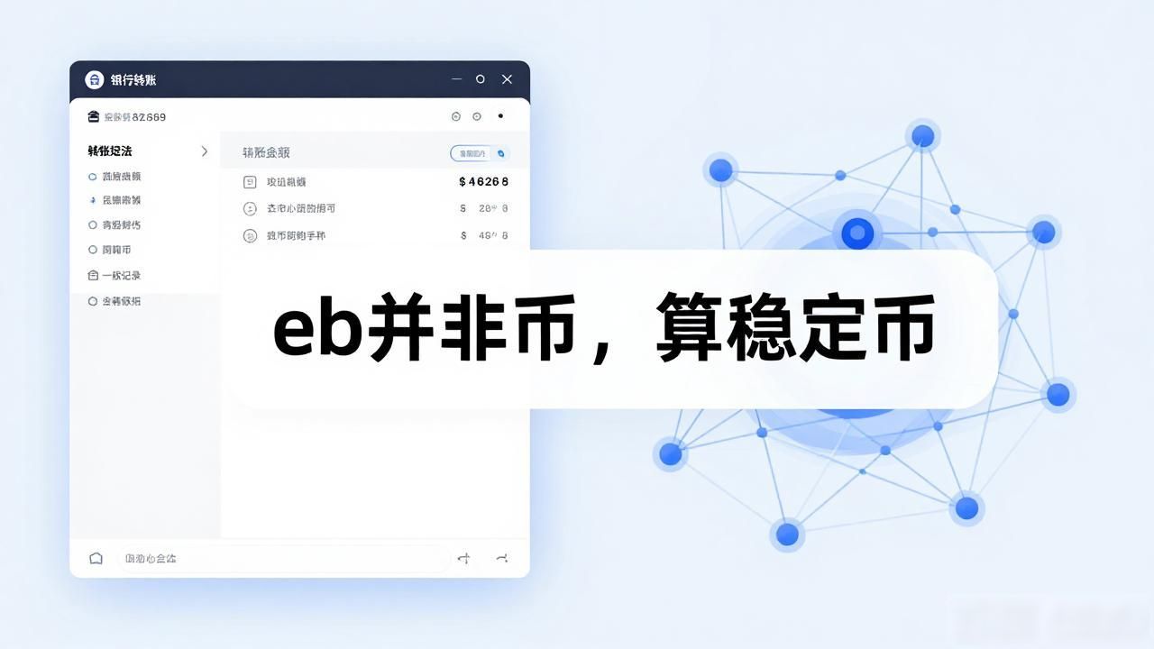 eb并非币，算稳定币
