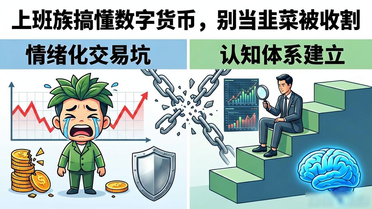 上班族搞懂数字货币，别当韭菜被收割