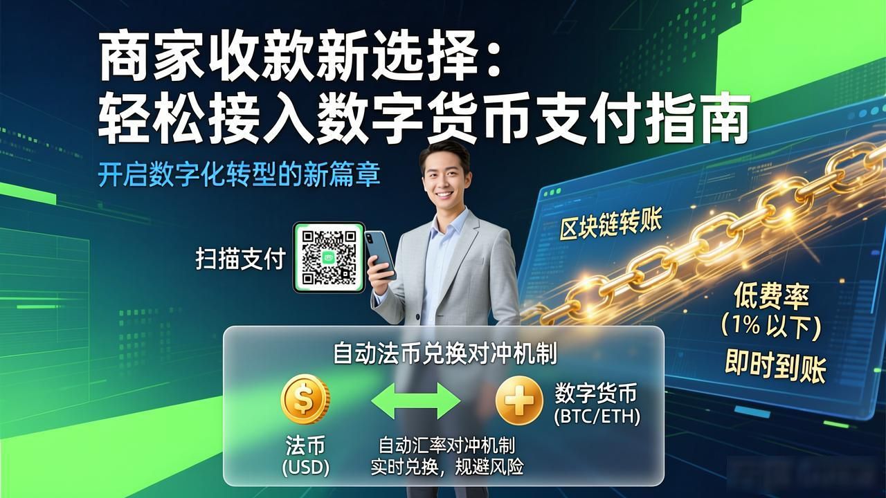 商家收款新选择：轻松接入数字货币支付指南