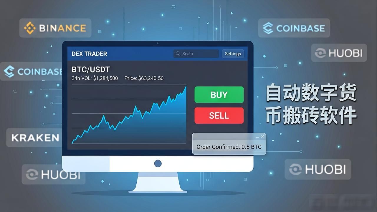 自动数字货币搬砖软件怎么用？看完这篇帮你少踩坑