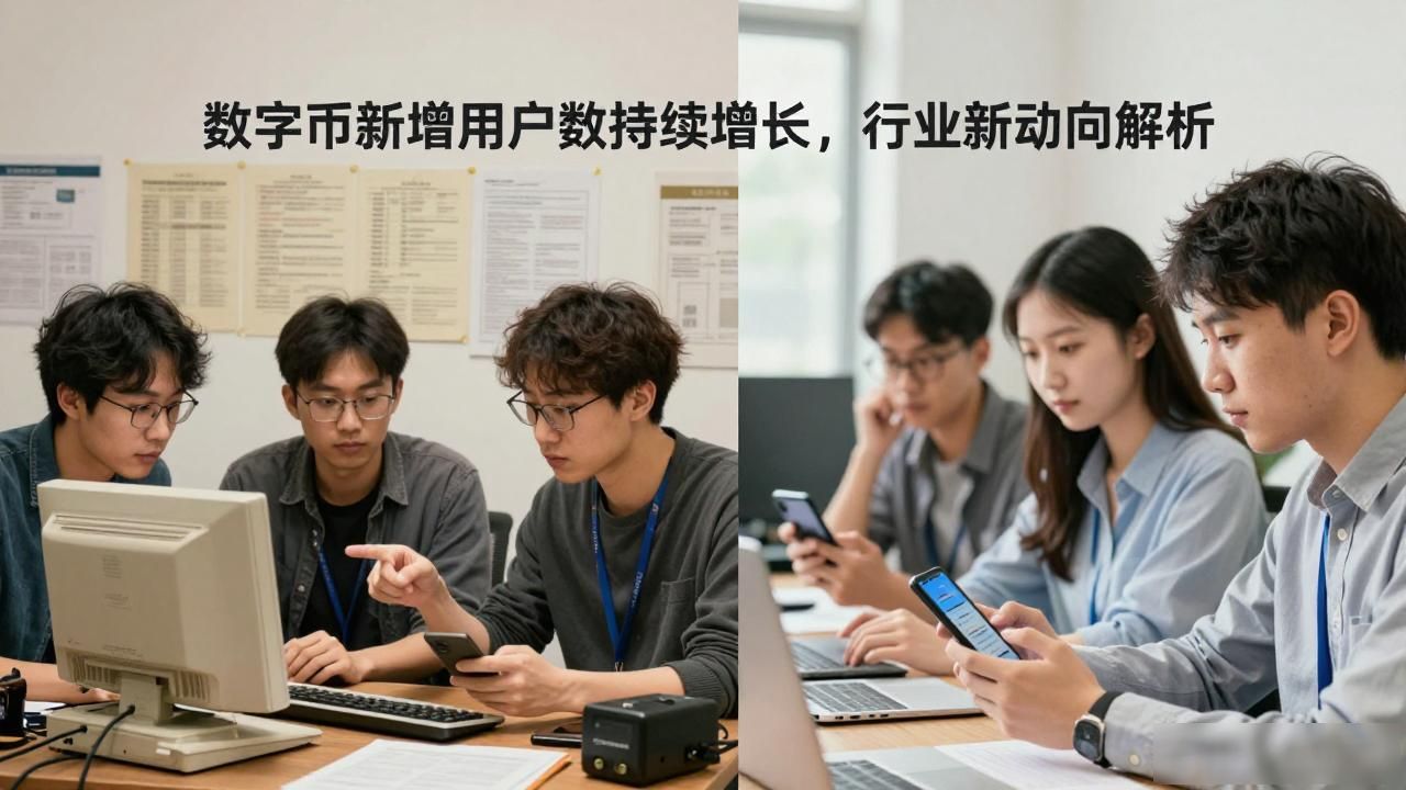 数字货币新增用户数持续增长，行业新动向解析