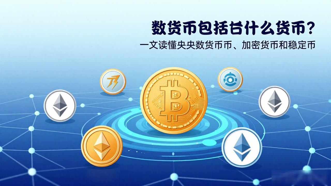 数字货币包括什么货币？一文读懂央行数字货币、加密货币和稳定币