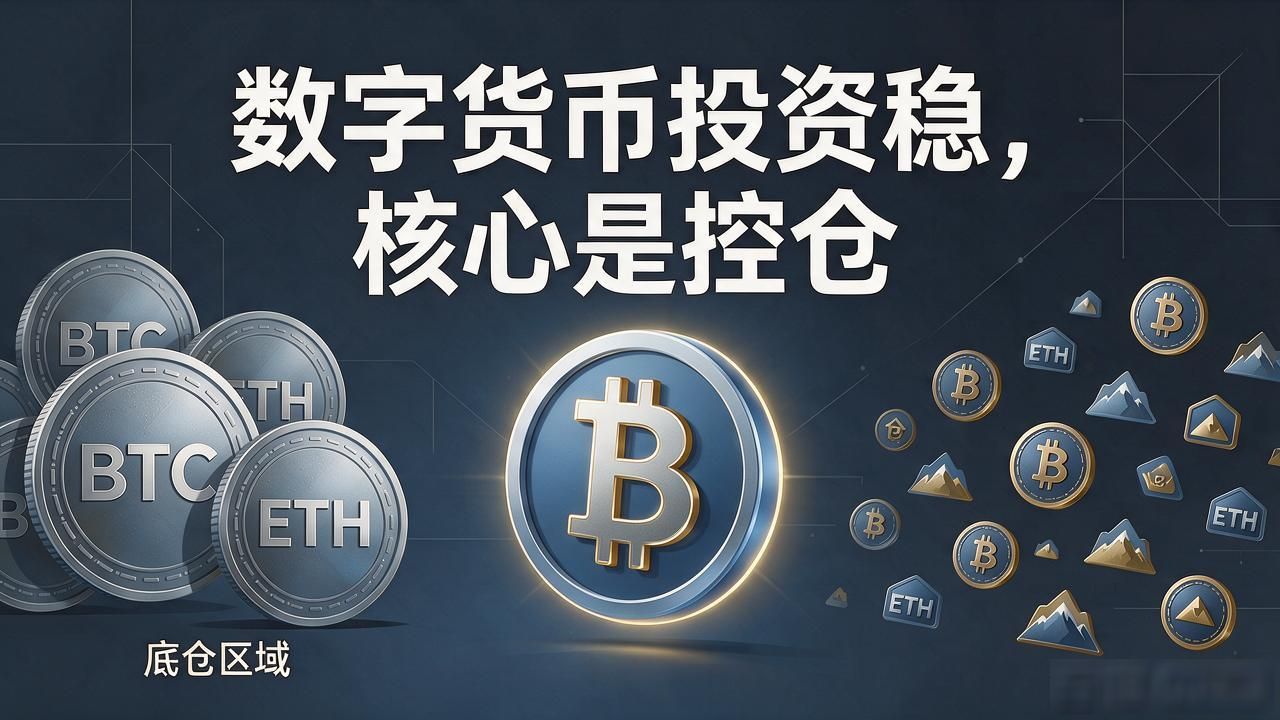 数字货币投资稳，核心是控仓