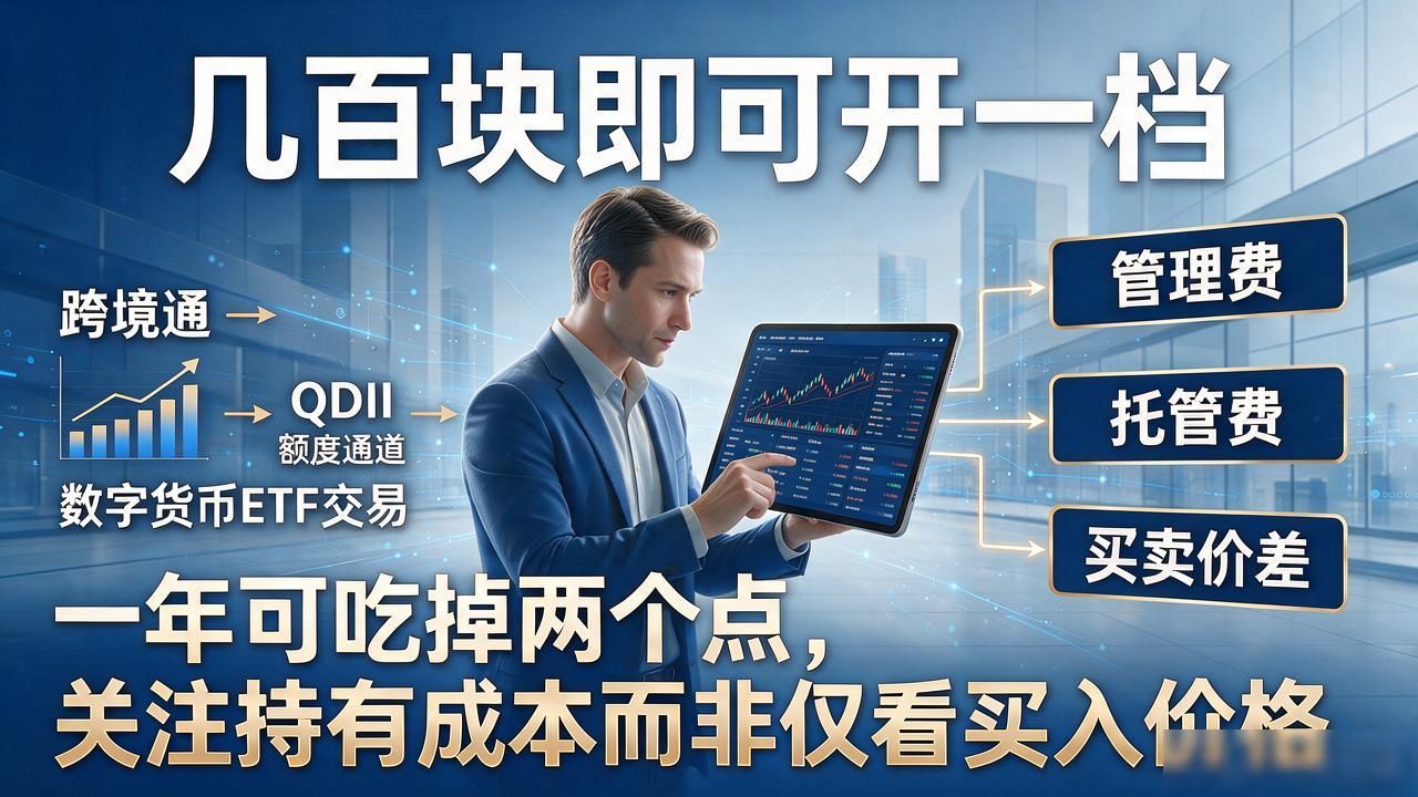 数字货币ETF交易门槛｜不碰币不开矿，普通人怎么参与