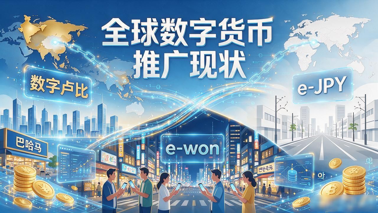 哪些国家真正在用数字货币？全球推广现状一文看清