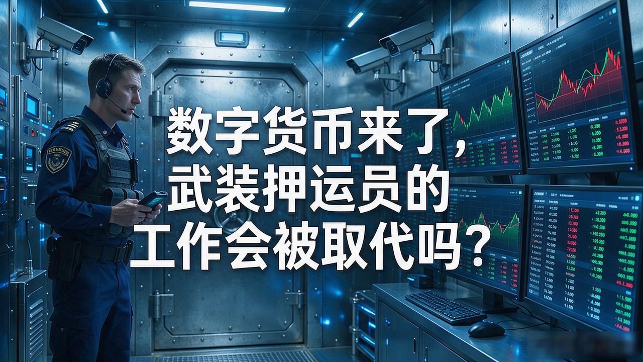 数字货币来了，武装押运员的工作会被取代吗？押运人出路在哪