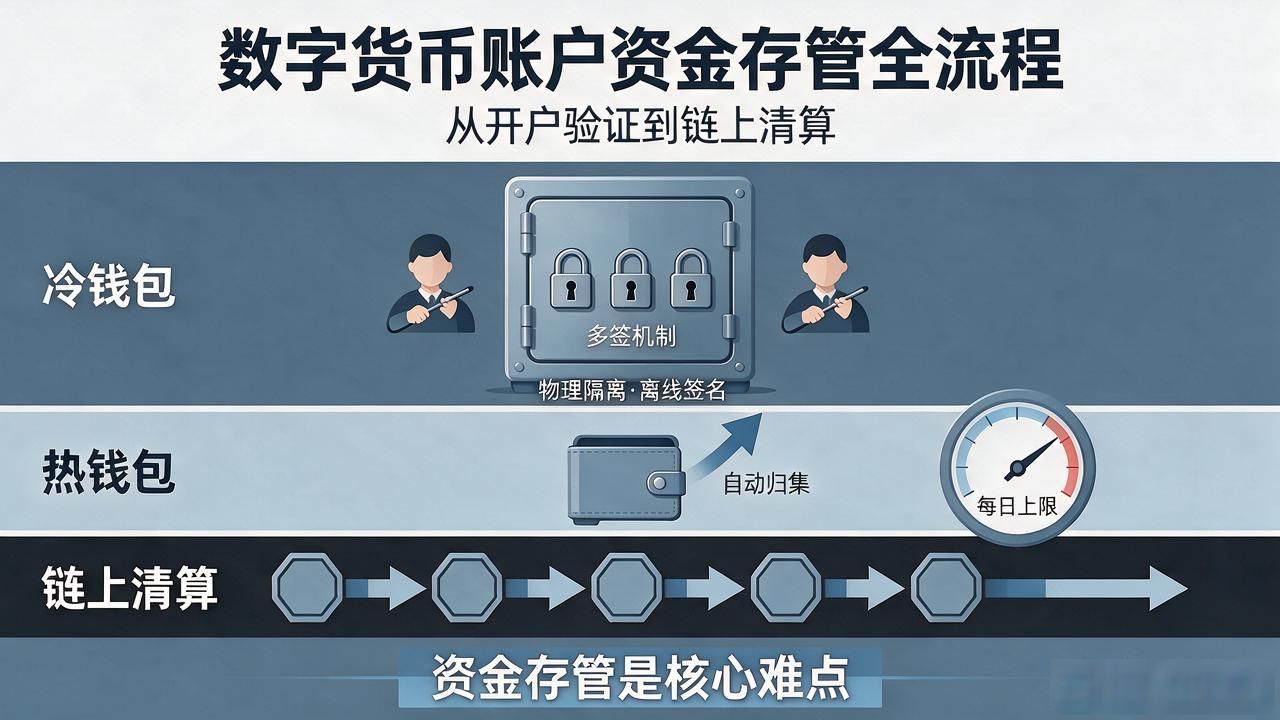 数字货币账户怎么做的？从开户验证到链上清算全流程拆解