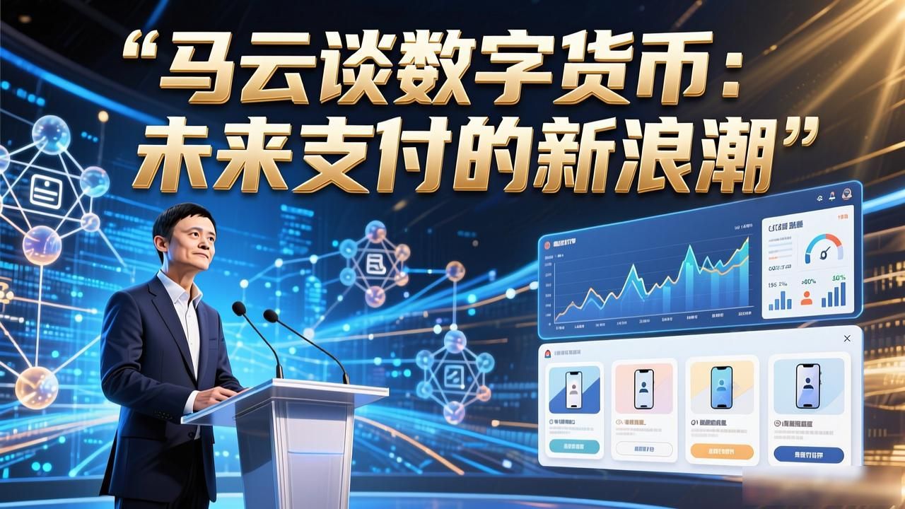 马云数字货币前瞻性观点_数字货币金融基础设施重构_马云演讲数字货币