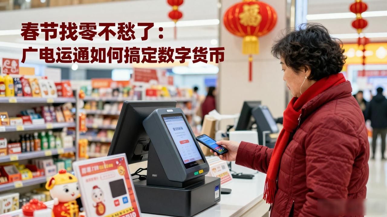 春节找零不愁了：广电运通如何搞定数字货币
