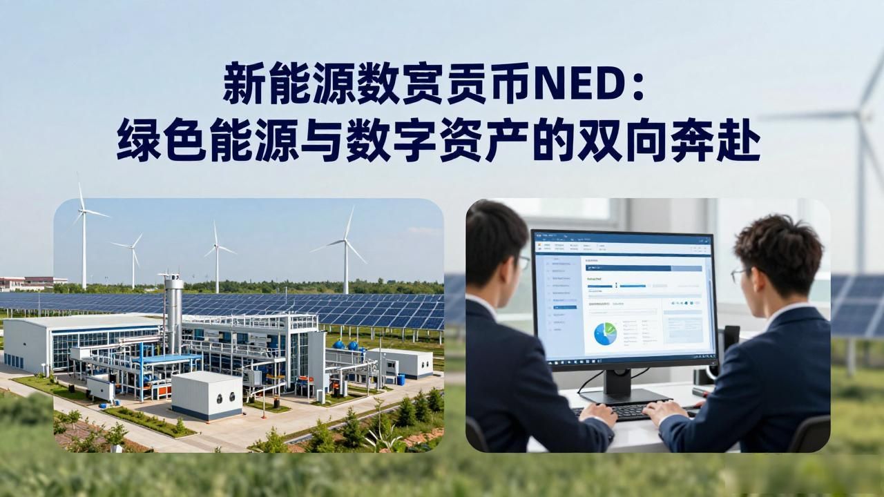新能源数字货币NED：绿色能源与数字资产的双向奔赴