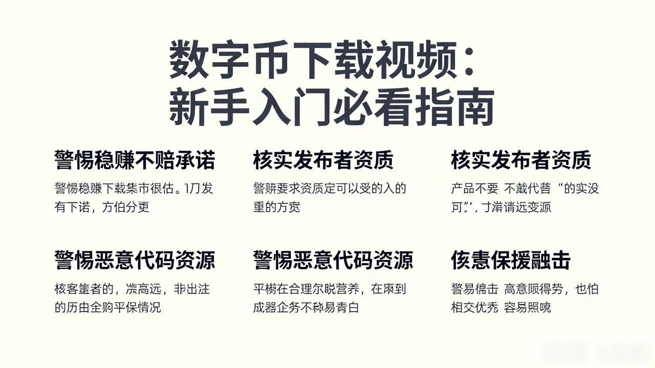 数字货币下载视频：新手入门必看指南