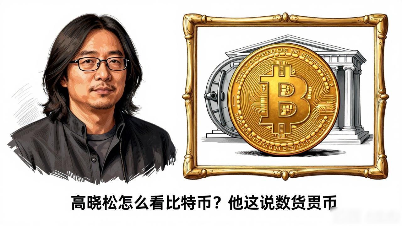 高晓松怎么看比特币？他这么说数字货币