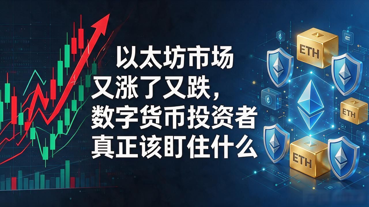 以太坊市场又涨了又跌，数字货币投资者真正该盯住什么