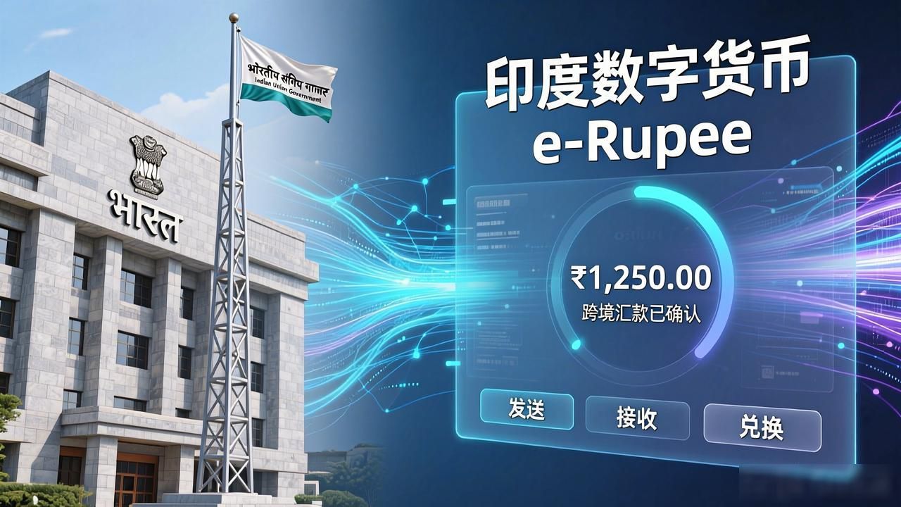 印度数字货币e-Rupee：政府布局与平民机遇