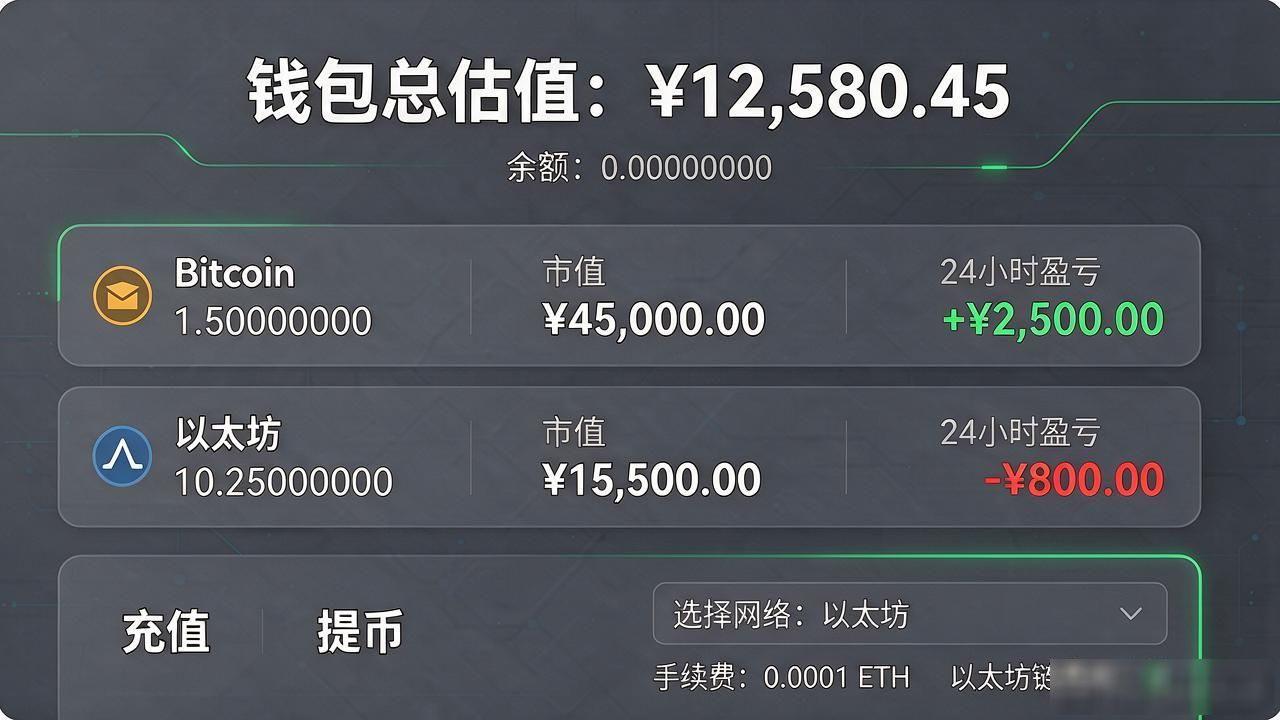 数字货币app长啥样？打开后的界面，我帮你一个个说清楚
