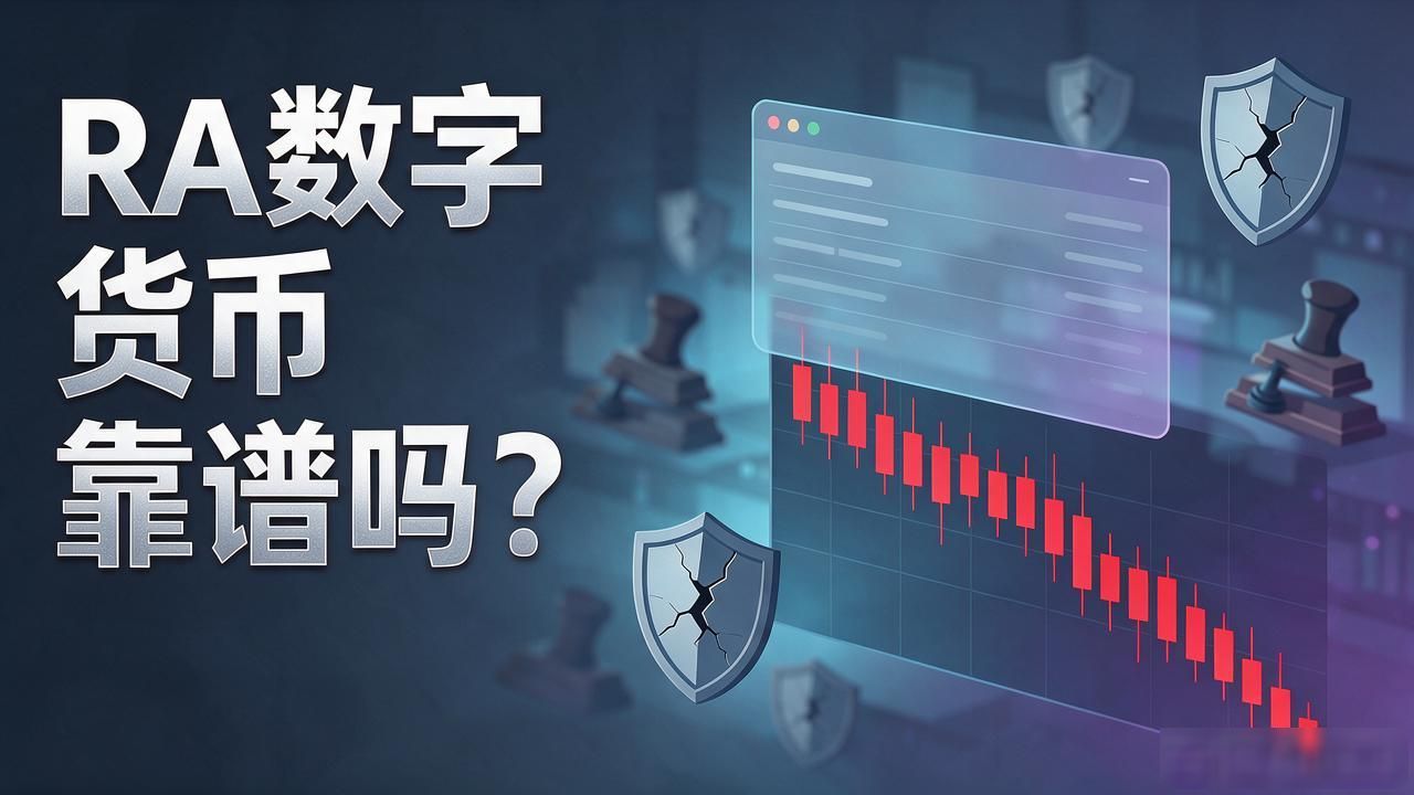RA数字货币靠谱吗？普通人能不能碰，给你说句掏心窝的话