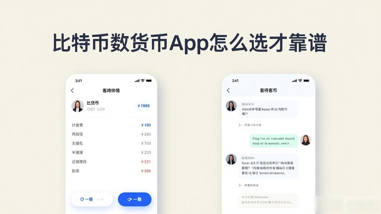 比特币数字货币App怎么选才靠谱
