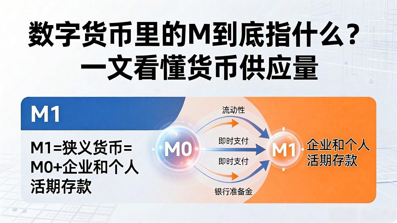 数字货币里的M到底指什么？一文看懂货币供应量