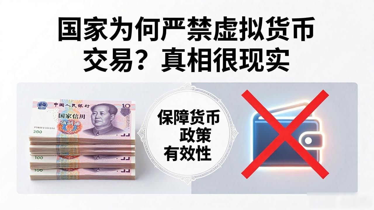 国家为何严禁虚拟货币交易？真相很现实