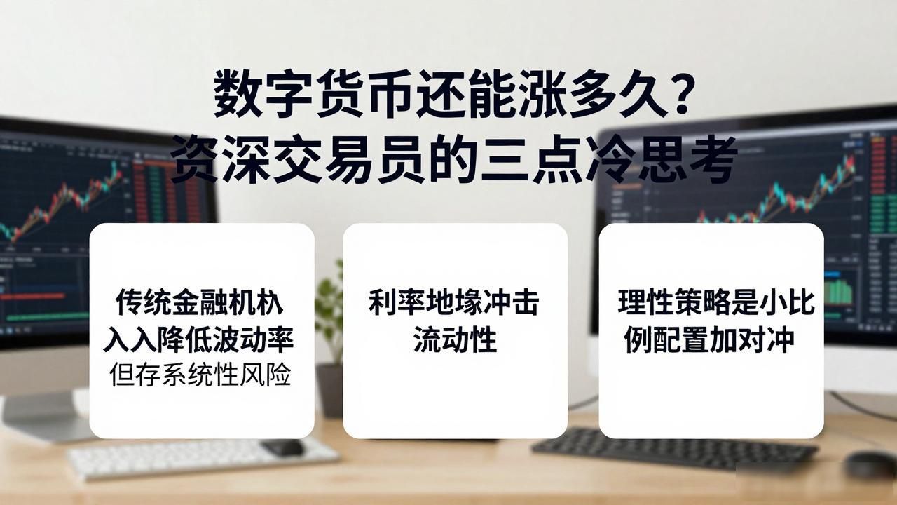 数字货币还能涨多久？资深交易员的三点冷思考