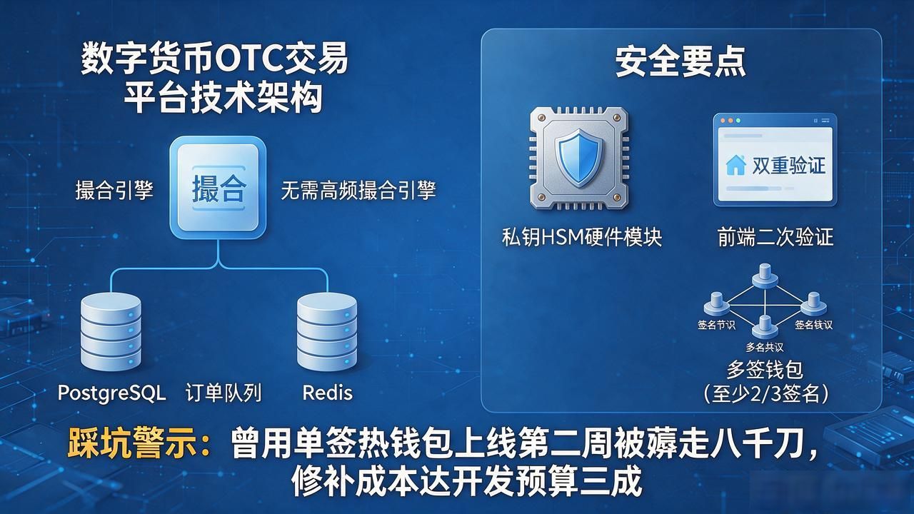 数字货币OTC交易平台搭建，费用和踩坑经验一次讲清