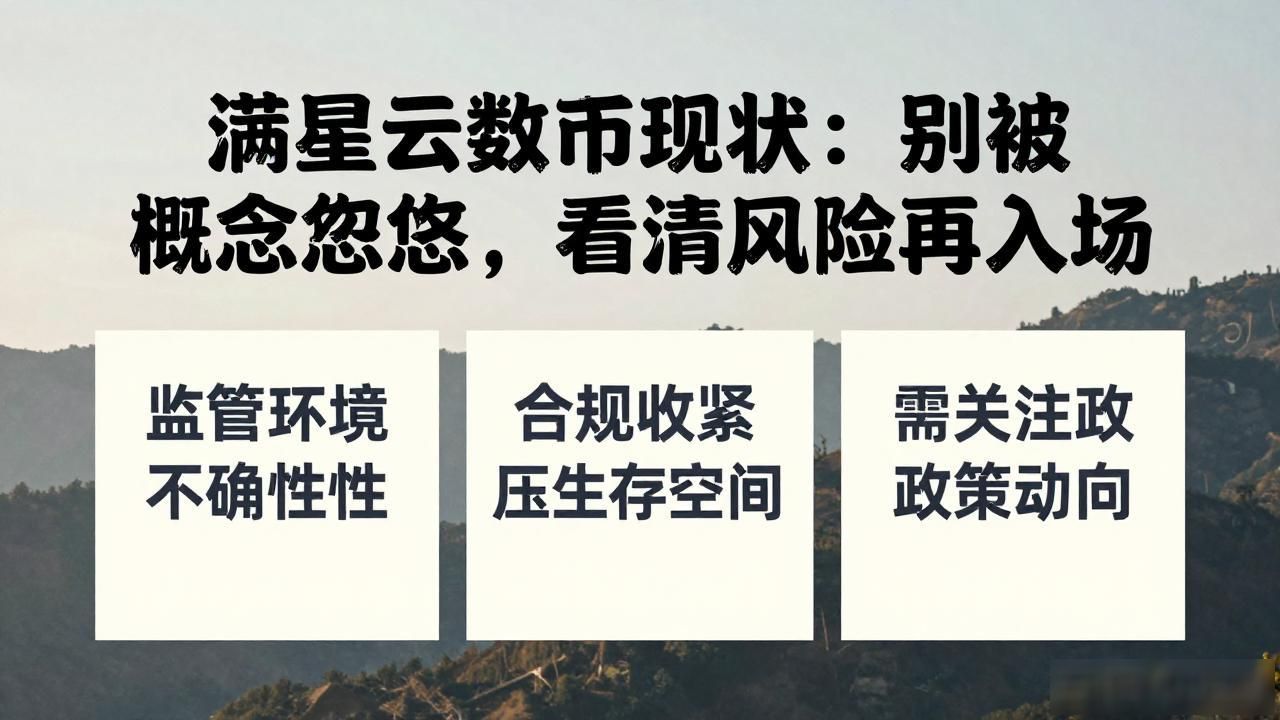 满星云数字币现状：别被概念忽悠，看清风险再入场