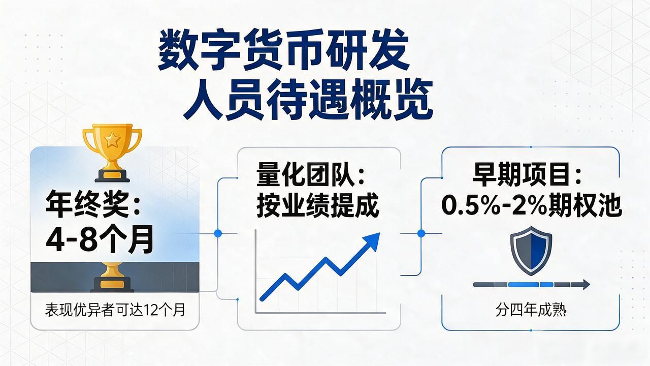 想了解数字货币研发人员待遇？月薪奖金股权补贴一篇给你拆明白