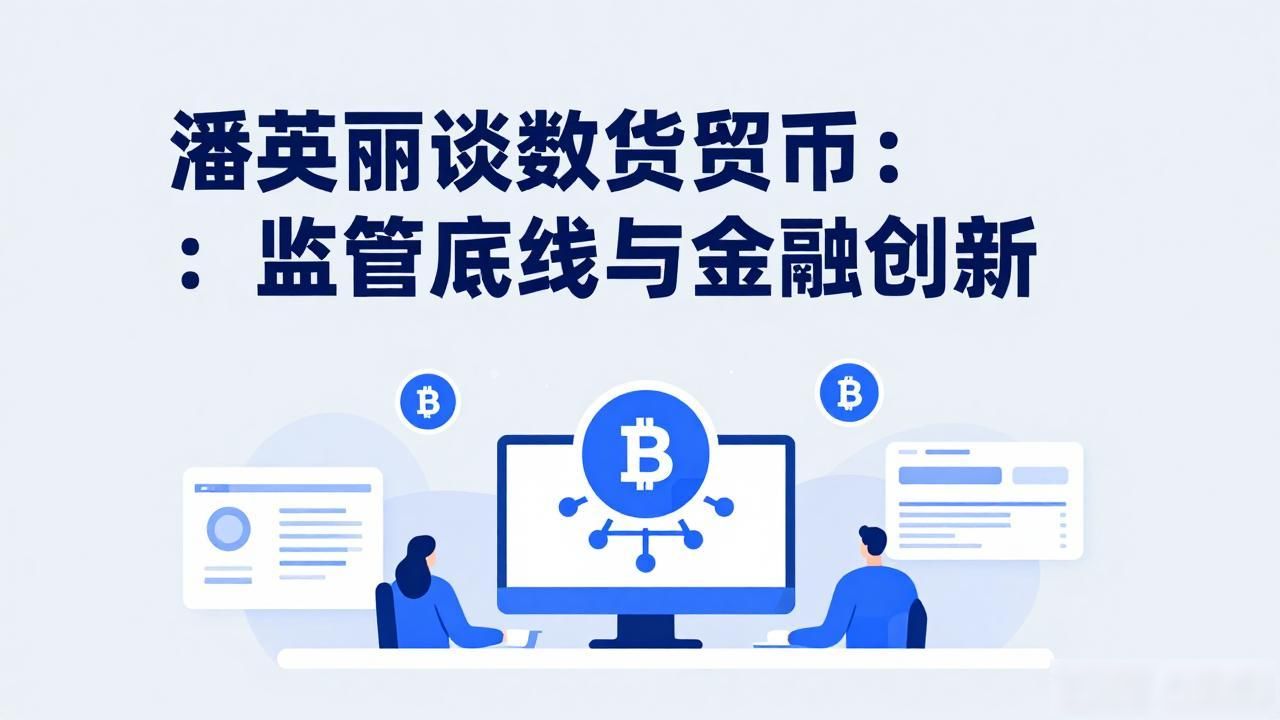 潘英丽谈数字货币：监管底线与金融创新