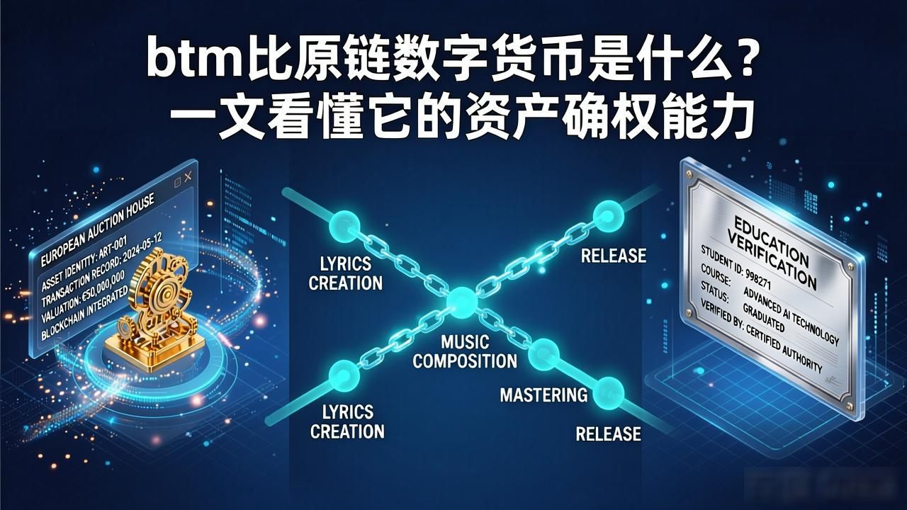 btm比原链数字货币是什么？一文看懂它的资产确权能力