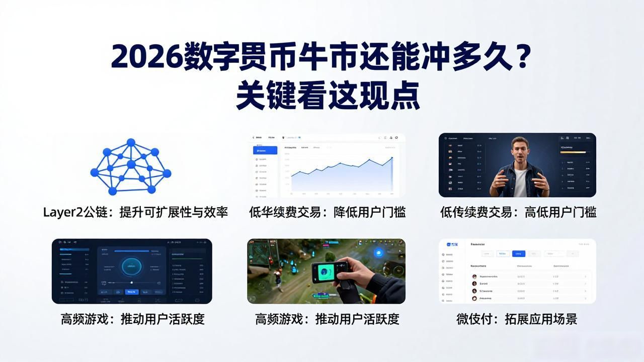 2026数字货币牛市还能冲多久？关键看这几点
