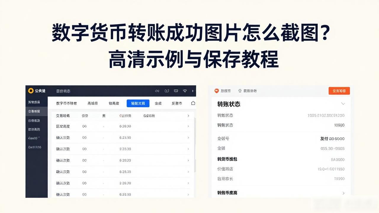 数字货币转账成功图片怎么截图？高清示例与保存教程