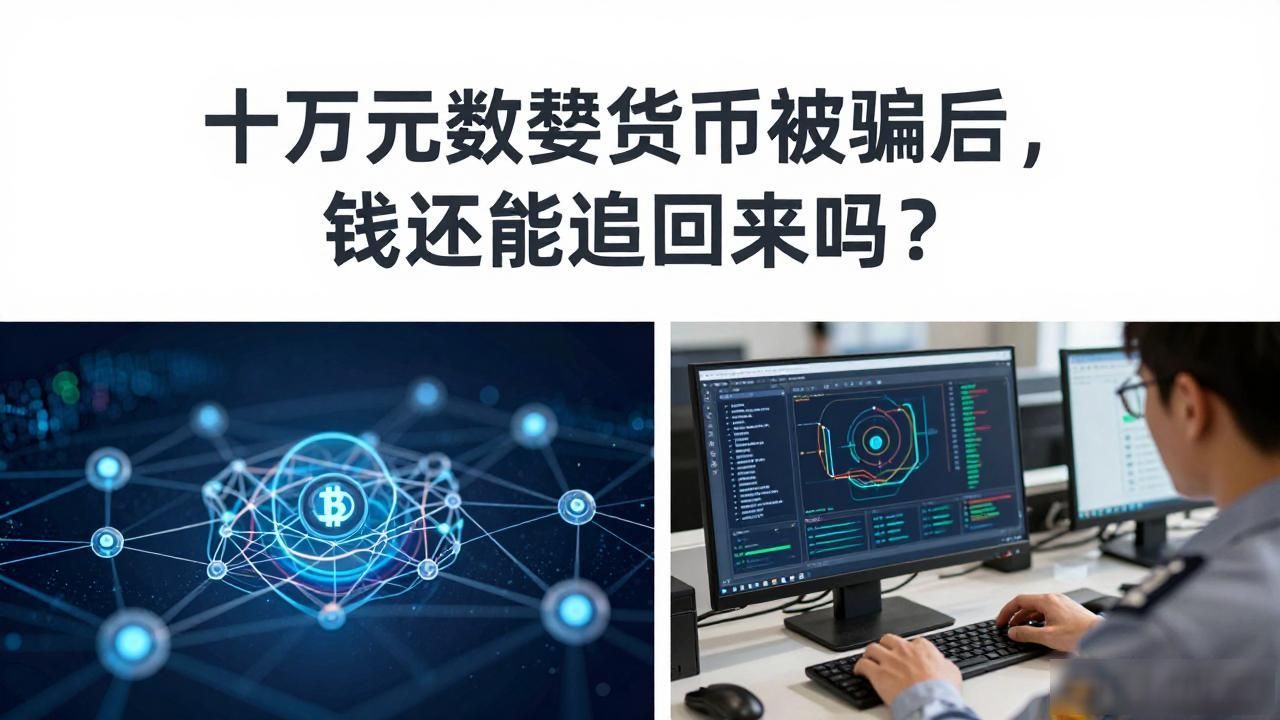 十万元数字货币被骗后，钱还能追回来吗？