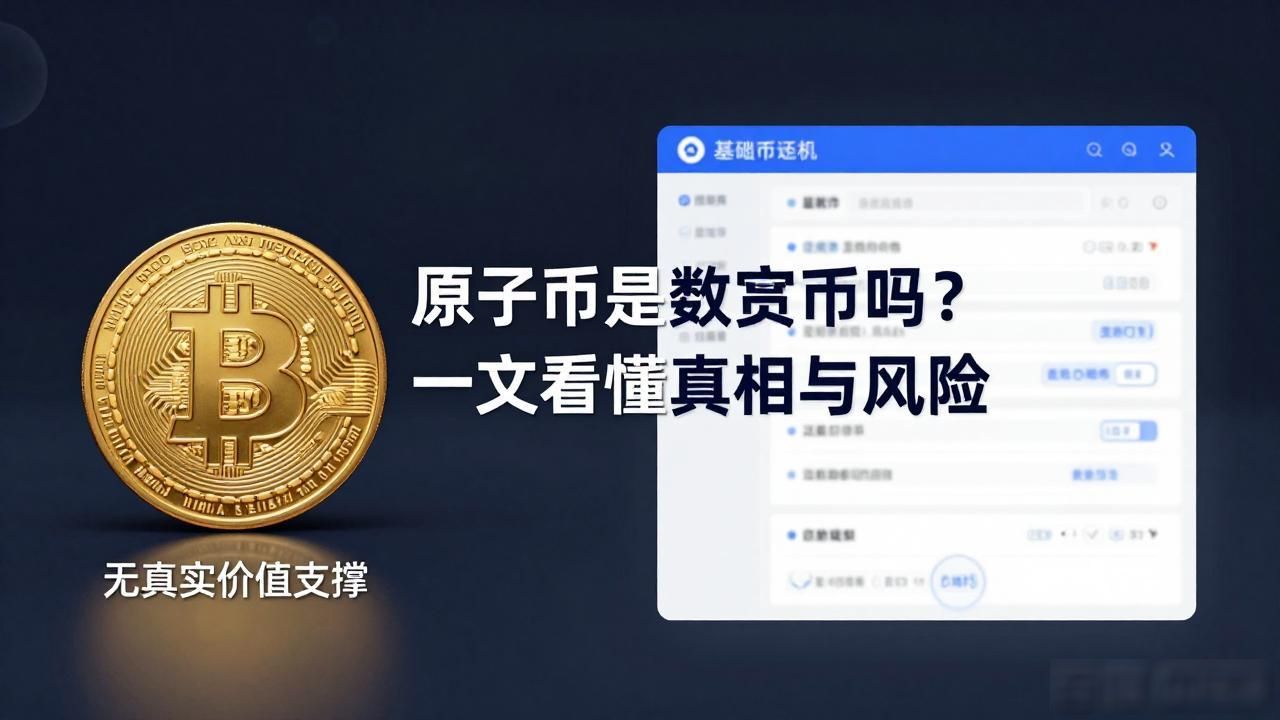 原子币是数字货币吗？一文看懂真相与风险