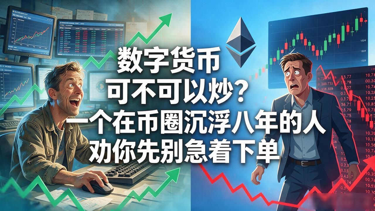 数字货币可不可以炒？一个在币圈沉浮八年的人劝你先别急着下单