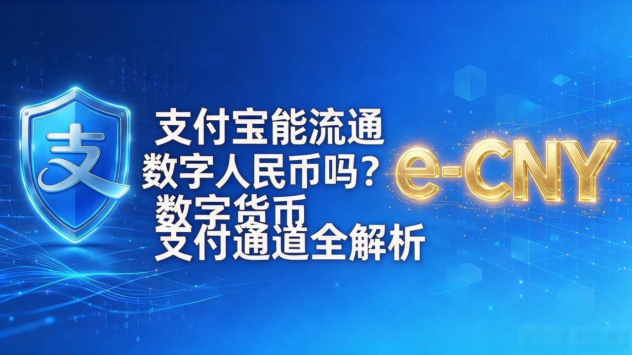 支付宝能流通数字人民币吗？数字货币支付通道全解析