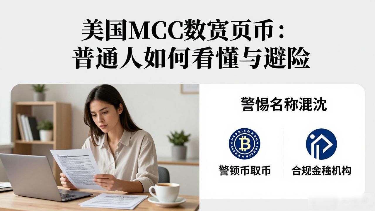 美国MCC数字货币：普通人如何看懂与避险